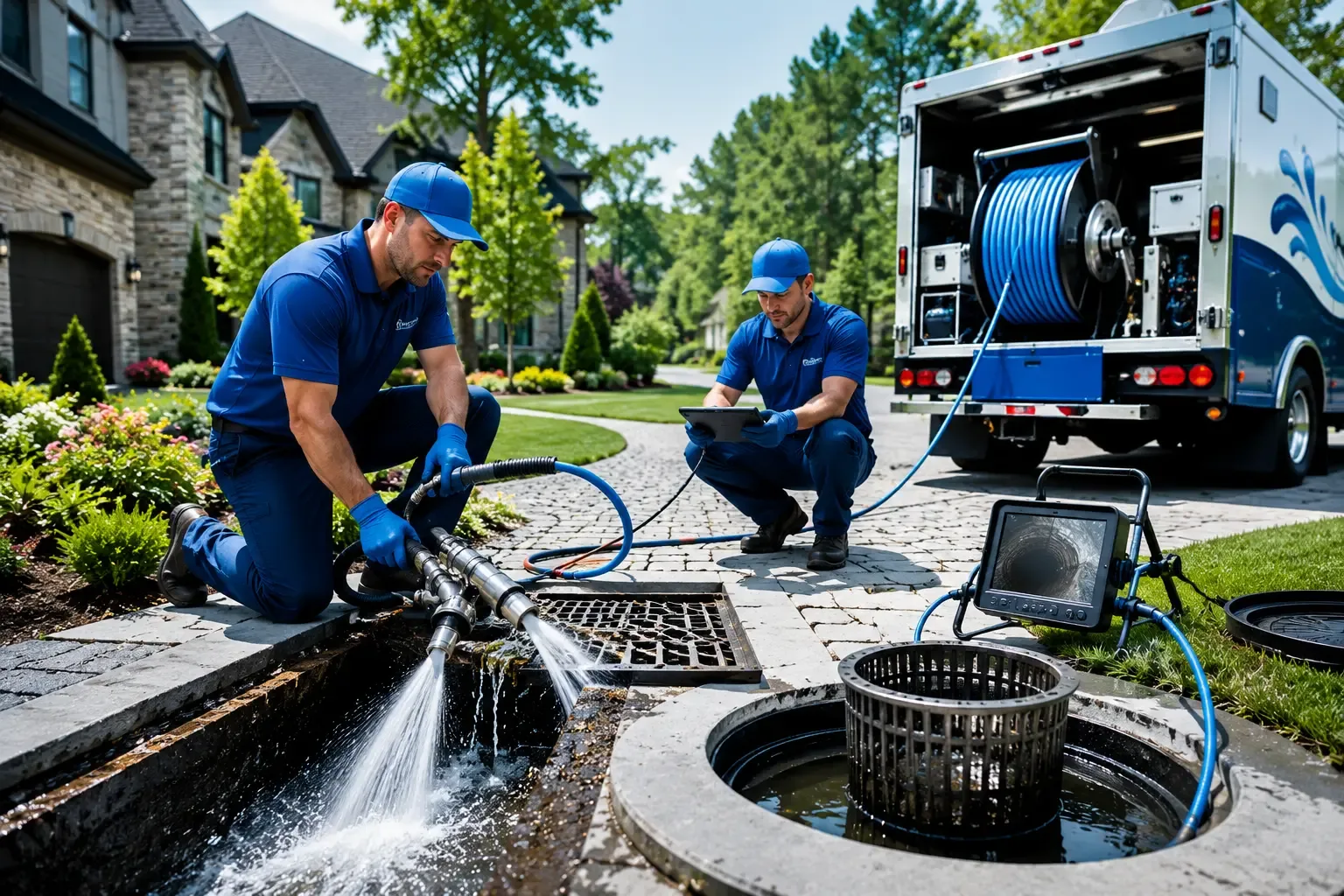Local outdoor drain cleaning professionals in Osseo, WI