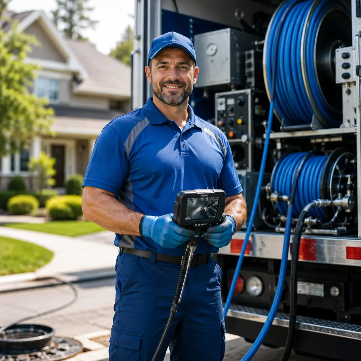 Local outdoor drain cleaning specialists in Osseo, WI